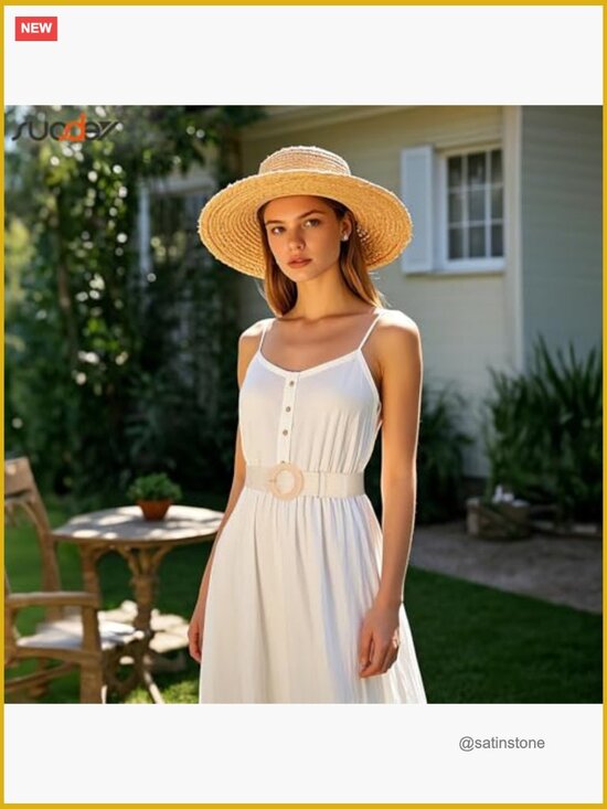 Straw Woven Elastic Belt Braided Stretch Wide Boho Waist Belt for Dresses main image 4